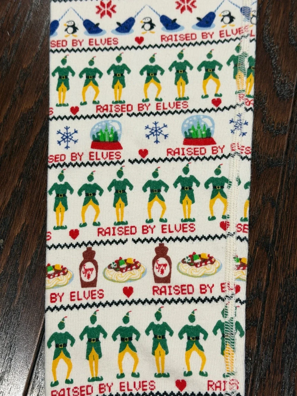 Hanna Andersson Kids Elf Holiday Organic Cotton Pajama Set Size 150 US 12